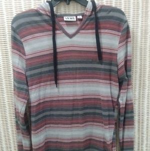 Men's Vans Long Sleeve Shirt with Hood